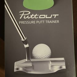 PUTTOUT PRESSURE PUTT TRAINER Golf Training Aids