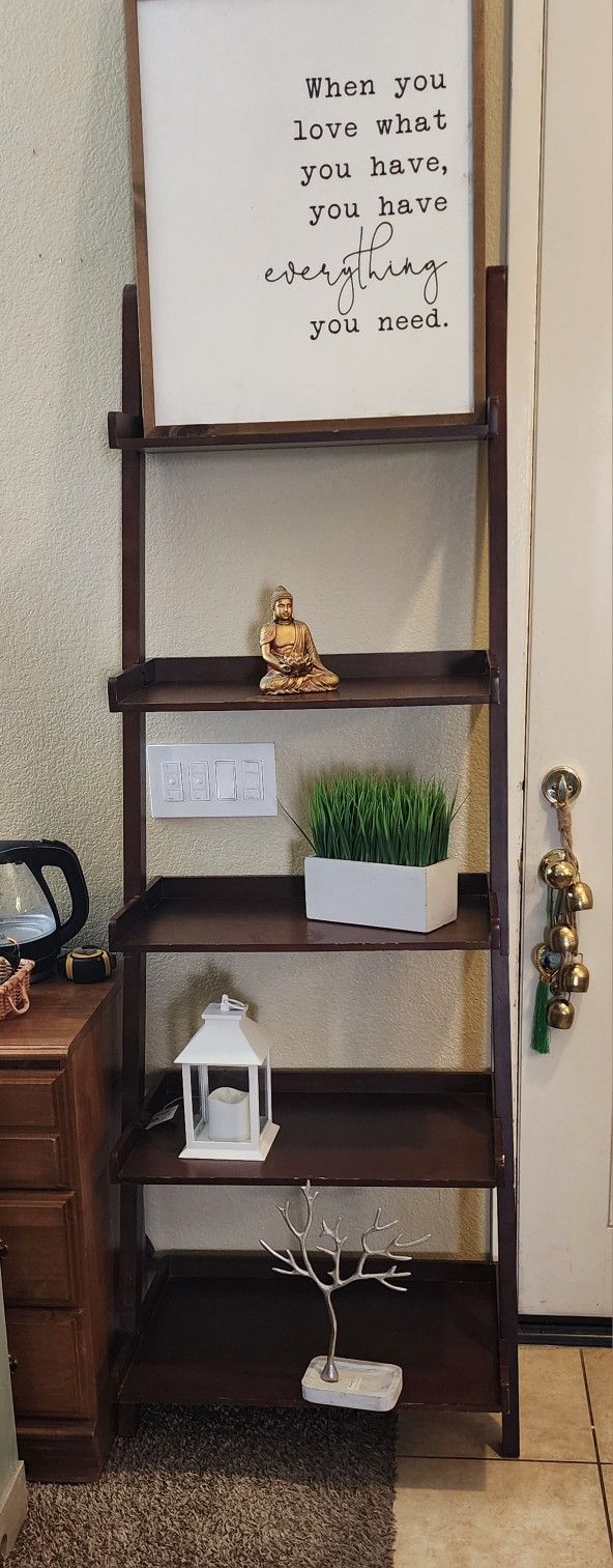 Ladder Shelf