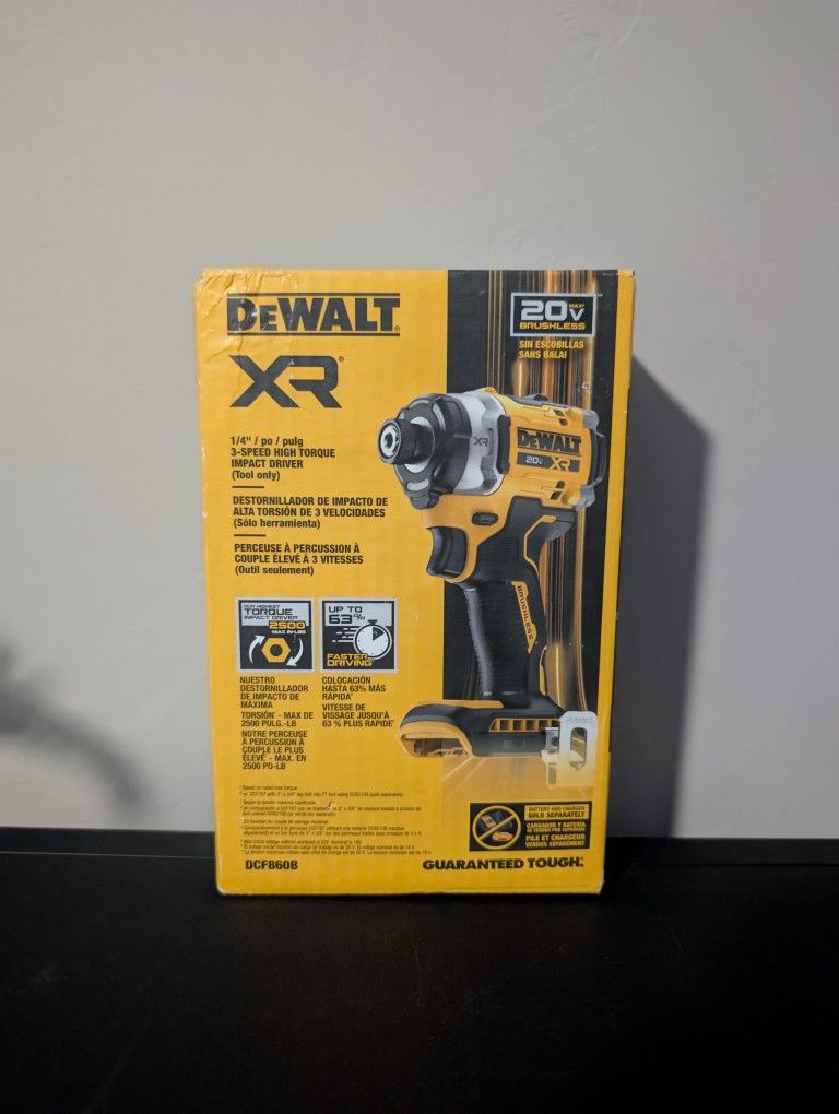 Dewalt 20v XR 3-Speed High Torque Impact