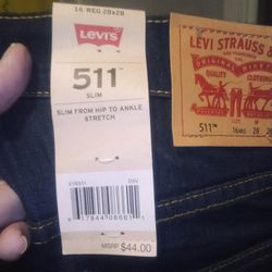Levi Jeans Childs Size 