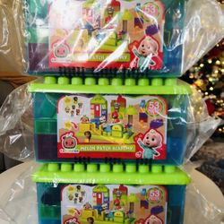 $22 Each Coco Melon Building Blocks Each Box Have 55 Blocks On It Brand New and Pick Up Gahanna