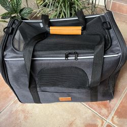 Morpilot TSA Approved Pet Carrier with cat accessories