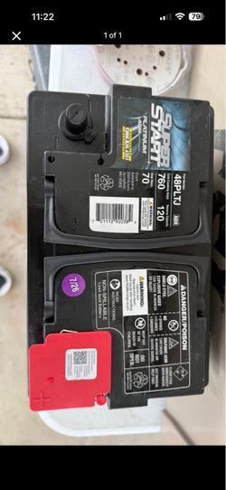 Brand new battery