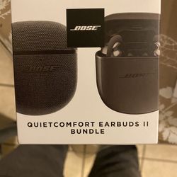 Bose QuietComfort Earbuds II w/ Protective Fabric Case Cover