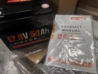 50Ah LiFePO4 lithium battery