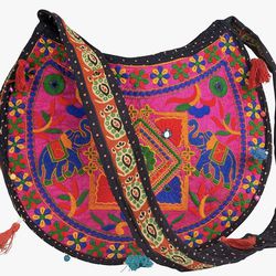 Floral Colorful Shoulder Bag Hobo Satchel
