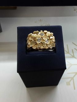 Yellow Gold 14k (.585) 15 grams Size 9