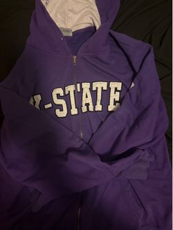 Purple K state hoodie