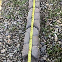 Beautiful edging stones