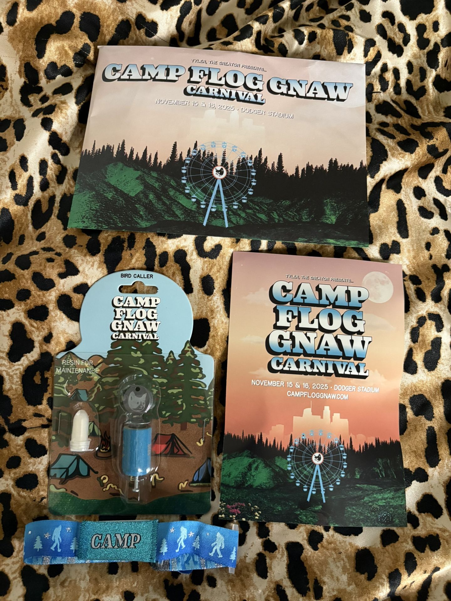 CAMP FLOG GNAW FESTIVAL WRISTBAND