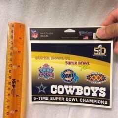Cowboys Decal