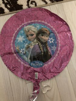 Frozen balloons