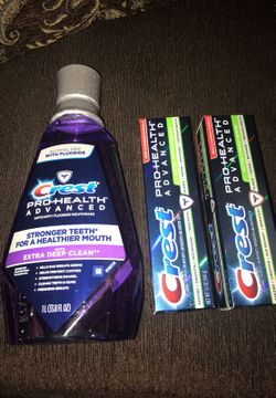Crest bundle $10.00