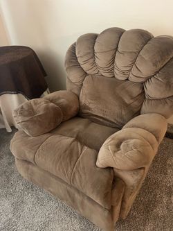 Large Brown Recliner