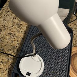Desk White Lamp Used Only About Three Or Four Times 