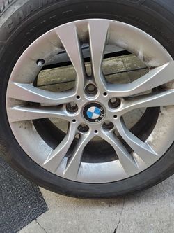 BMW 5 lug nut tires all 4