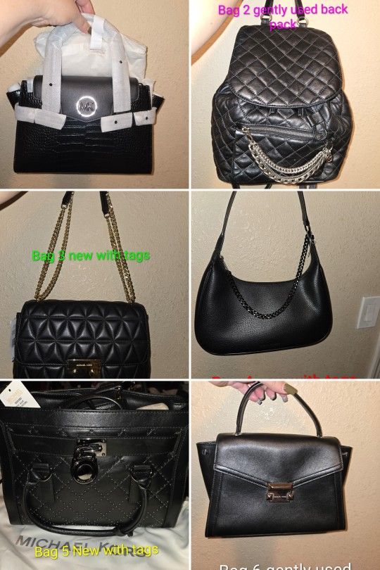 6 Michael Kors purse bundle