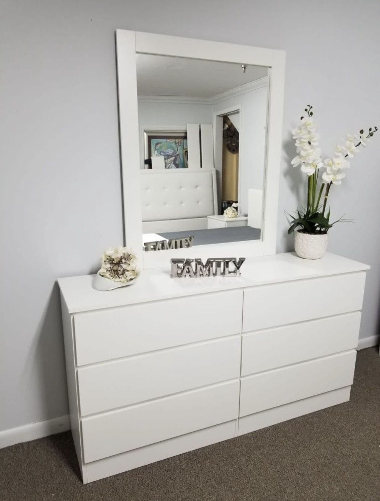 Dresser Whit Mirror - Cómoda Con espejo