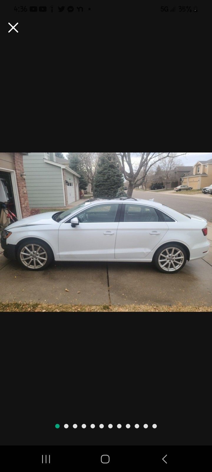 2015 AUDI A3 2.0T FOR PARTS/ PARTING OUT