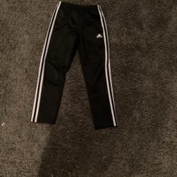 Adidas Three-Stripe Track Pants Black
