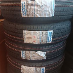 New ST205/75R14 Trailer Tires 8 Ply Llanta Nueva Para Traila