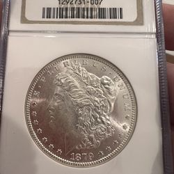 1879 S Morgan Silver Dollar