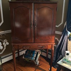 Armoire great for storage Cherrywood