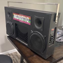 Akoustiq Boom Box Bluetooth Radio