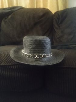 Black Fedora With Pretty Detailing