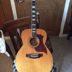 Vintage 70s Ensenada F-43 Acoustic Full Size Guitar