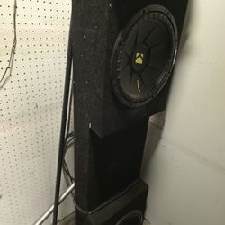 Speaker box, kicker speaker 