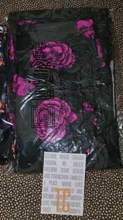 2 Pair Of LuLaRoe TC Halloween Skull Leggings