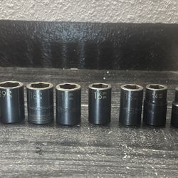 13 Piece Matco 1/2 “ Drive Impact Socket Set