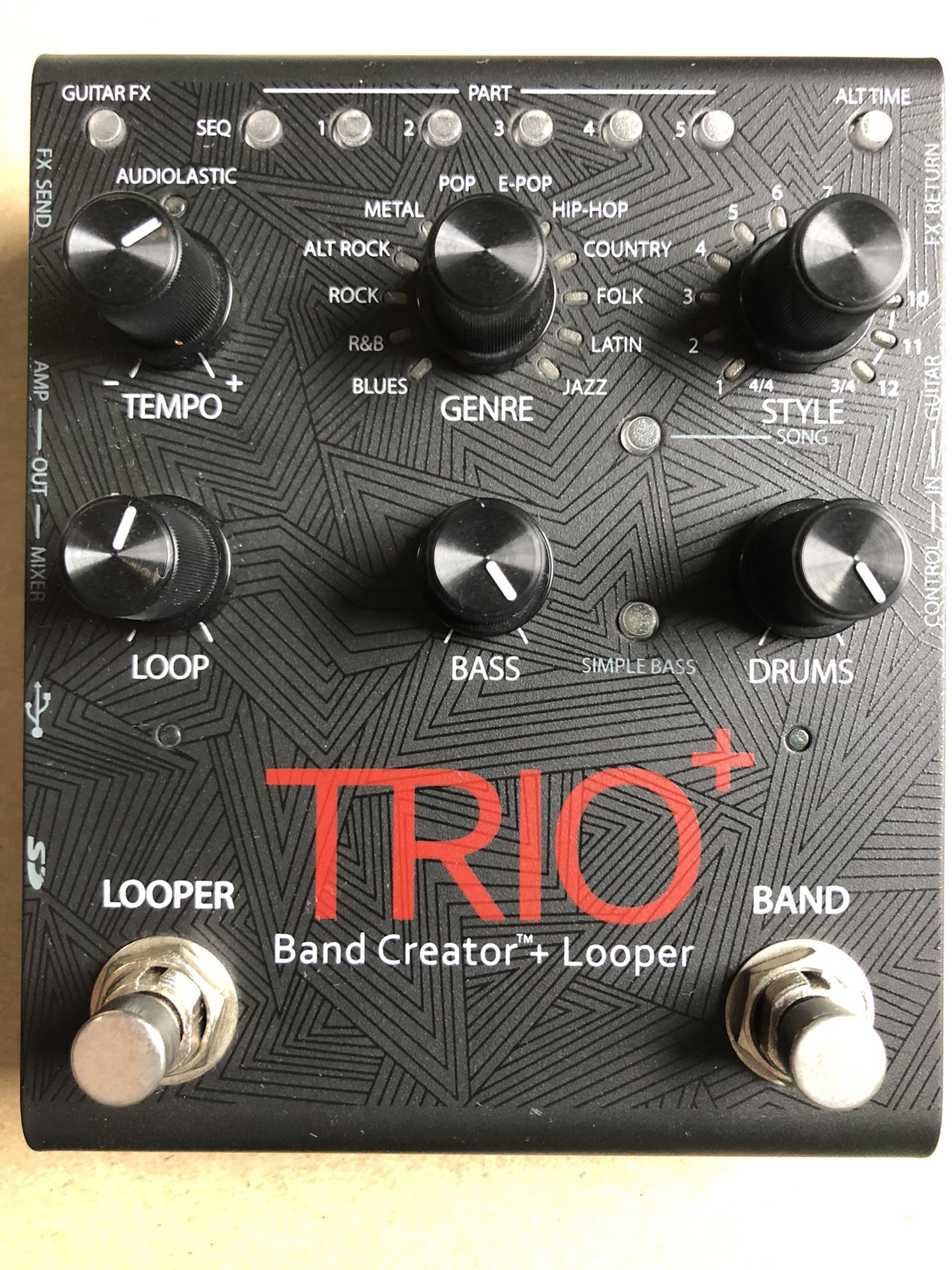 TRIO+ Band Creator+Looper Digitech TRIO PLUS Band Creator & Looper