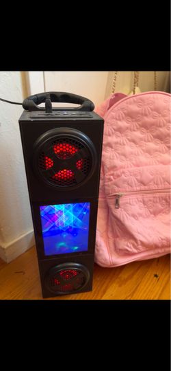 speaker with led lights