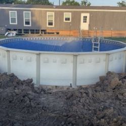 Above Ground Pool Install 