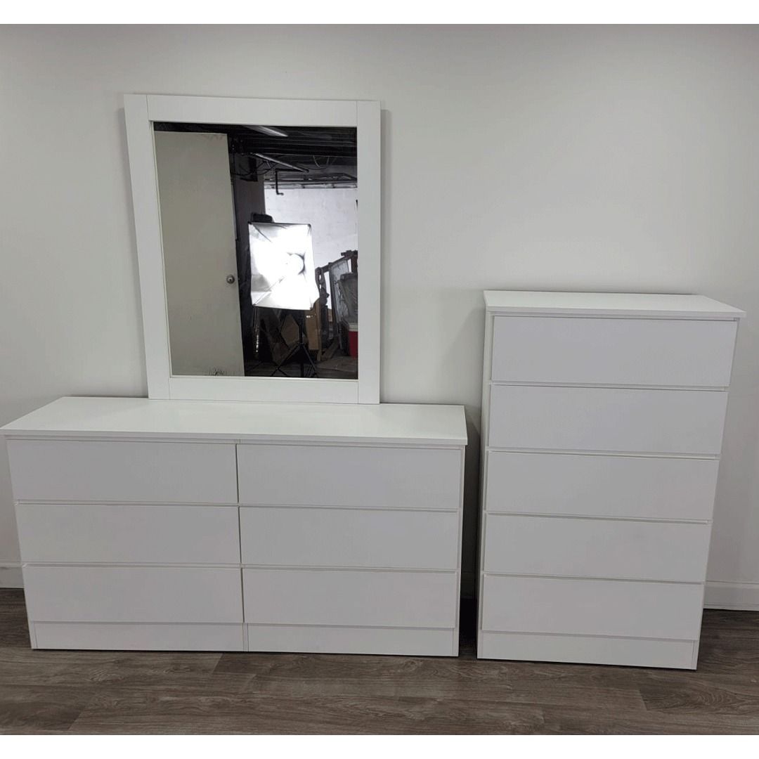Dresser with Mirror and Chest / Cómoda con Espejo y Gavetero 🚚[Fast-Delivery]💨 