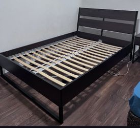 Ikea Trysil Wood Bed Frame