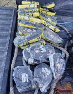 straps, tie downs