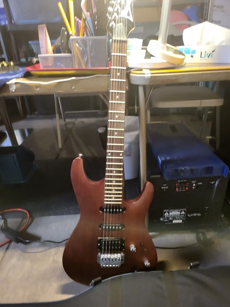 Ibanez Guitar with Ibanez guitar case.