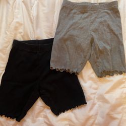 3 Biker Shorts Girls Size 6/7  