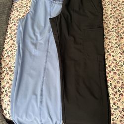 Two Scrubs Pants Size Small And medium 
