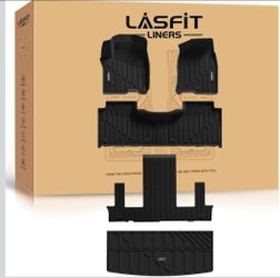 LASFIT Floor Mats for Chevy Tahoe/GMC Yukon/Cadillac Escalade 2021-2026
Only Fit 7 Seats, Not for 8/9 Seats; Only Yukon, Not Yukon XL/Only Escalade, N