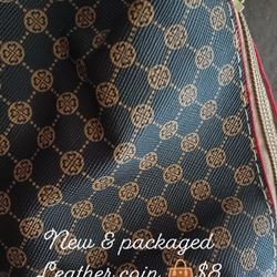 New & Packaged  Coin Purse⚜️ Nueva Y Empaquetada Monedera⚜️