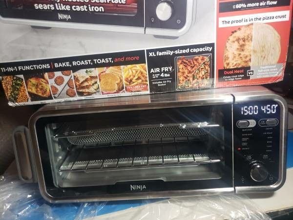 Ninja - Foodi Convection Toaster Oven with 11-in-1 Functionality with Dual  Heat Technology and Flip functionality - Silver open box new for Sale in  Long Beach, CA - OfferUp