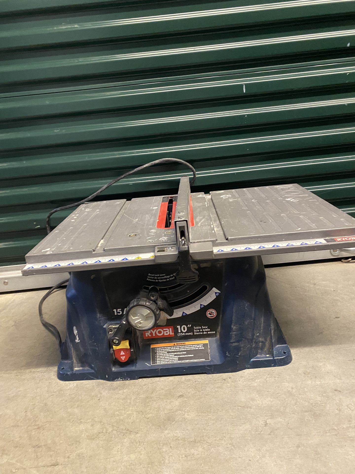 Ryobi RTS21 10 in. Portable Table Saw