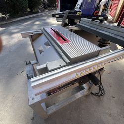 Ryobi Table saw with rockwell router