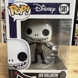Jack Skellington w/ Formal Suit Funko Pop #1381 Nightmare Before Christmas Disney