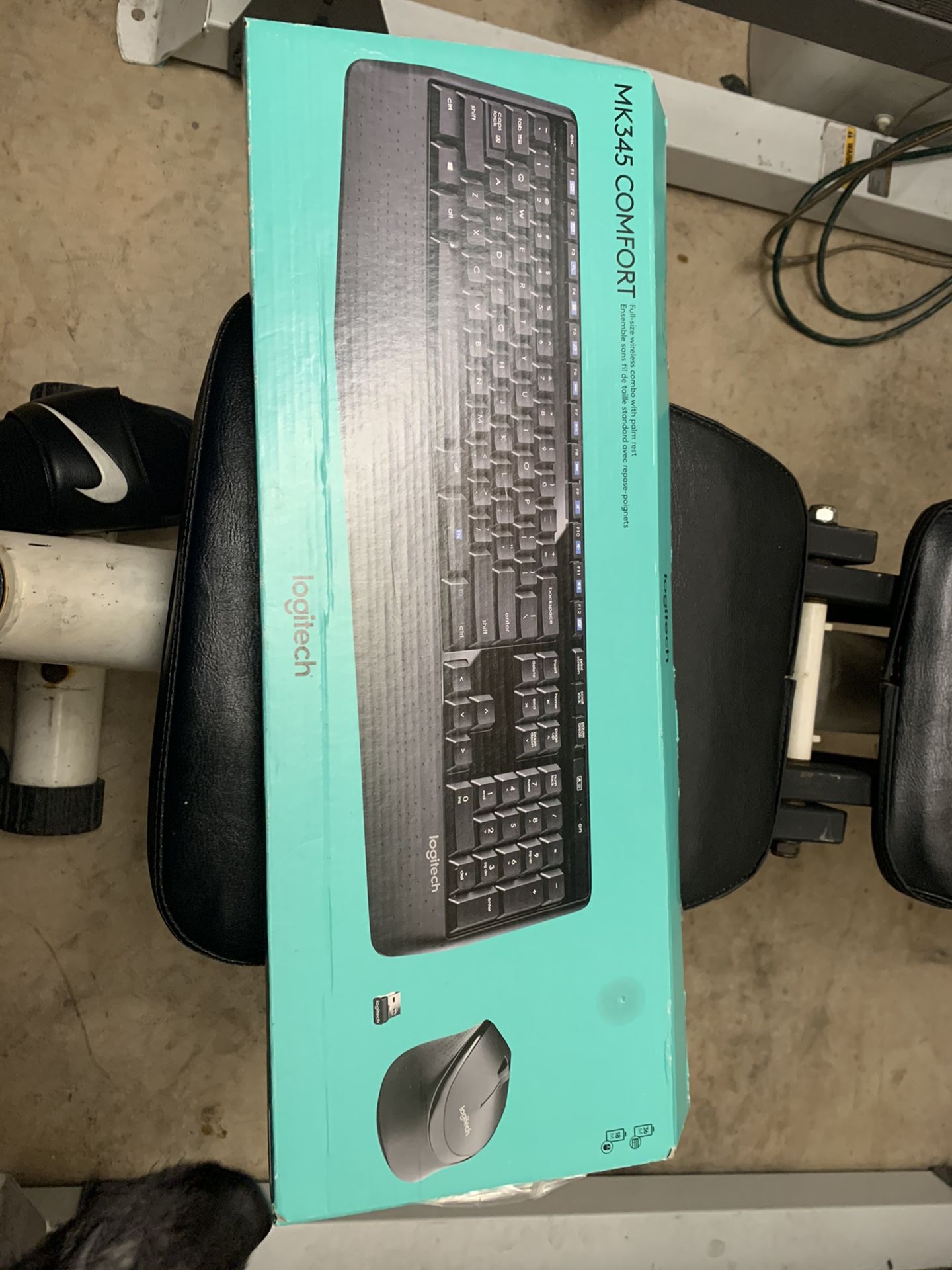 Logitech Wireless Keyboard With Mouse