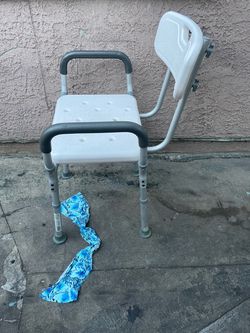 Shower Chair with Armrests and Back